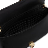 Ferragamo Gancini Buckle Chain Clutch with shoulder strap