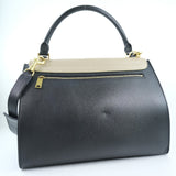 Céline Calfskin Suede Medium Tri-color Trapeze Tote