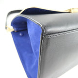 Céline Calfskin Suede Medium Tri-color Trapeze Tote