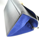 Céline Calfskin Suede Medium Tri-color Trapeze Tote
