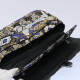 Prada Tessuto Floral Print Quilted Fabric Shoulder Bag