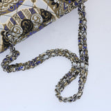 Prada Tessuto Floral Print Quilted Fabric Shoulder Bag