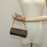 Louis Vuitton Mini Baby Papillon Canvas Clutch Bag