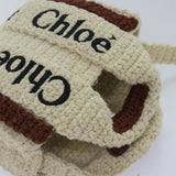 Chloé Woody Nano Crotchet Tote Bag