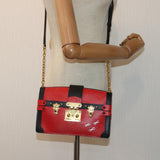 Louis Vuitton Epi Petite Malle Coquelicot Trunk Bag