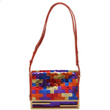 Fendi -- shoulder Leather Multicolour