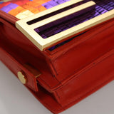 Fendi -- shoulder Leather Multicolour