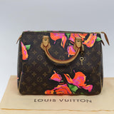 Louis Vuitton Roses Speedy 30 Handbag