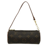 Louis Vuitton Mini Baby Papillon Canvas Clutch Bag