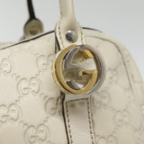 Gucci Vintage Guccissima GG Twins Boston Bag