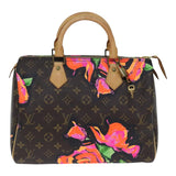 Louis Vuitton Roses Speedy 30 Handbag