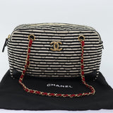 Chanel Jersey Quilted Coco Sailor Camera Bag