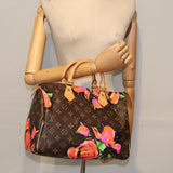 Louis Vuitton Roses Speedy 30 Handbag