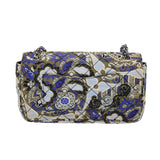 Prada Tessuto Floral Print Quilted Fabric Shoulder Bag