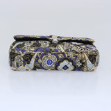 Prada Tessuto Floral Print Quilted Fabric Shoulder Bag