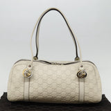 Gucci Vintage Guccissima GG Twins Boston Bag