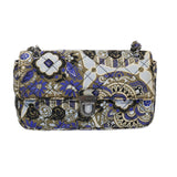 Prada Tessuto Floral Print Quilted Fabric Shoulder Bag