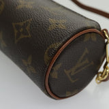 Louis Vuitton Mini Baby Papillon Canvas Clutch Bag