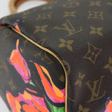 Louis Vuitton Roses Speedy 30 Handbag