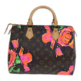 Louis Vuitton Roses Speedy 30 Handbag