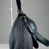 Vintage Gucci "Techno Horsebit" Large Shoulder Bag