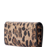 Alexander McQueen Leopard Print Clutch Bag