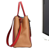 Fendi Vitello Elite Bi-Color Regular 2Jours Tote