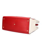 Fendi Vitello Elite Bi-Color Regular 2Jours Tote