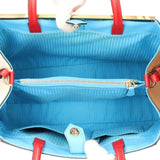 Fendi Vitello Elite Bi-Color Regular 2Jours Tote