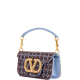 Valentino Garavani Locò Small Shoulder Bag Embroidered With Jewel Logo