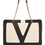 Valentino Garavani Viva Superstar Medium Leather Tote Bag