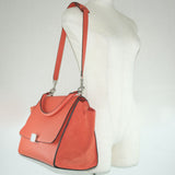 Céline Drummed Calfskin Suede Medium Trapeze Tote Bag