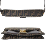 Fendi Vintage Zucca Shoulder Bag