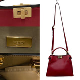 Fendi Peekaboo Leather Handbag