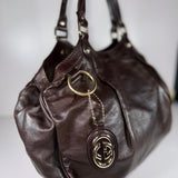 Vintage Gucci Sukey Leather Handbag