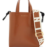 Marni Calf Leather Shopping Bag